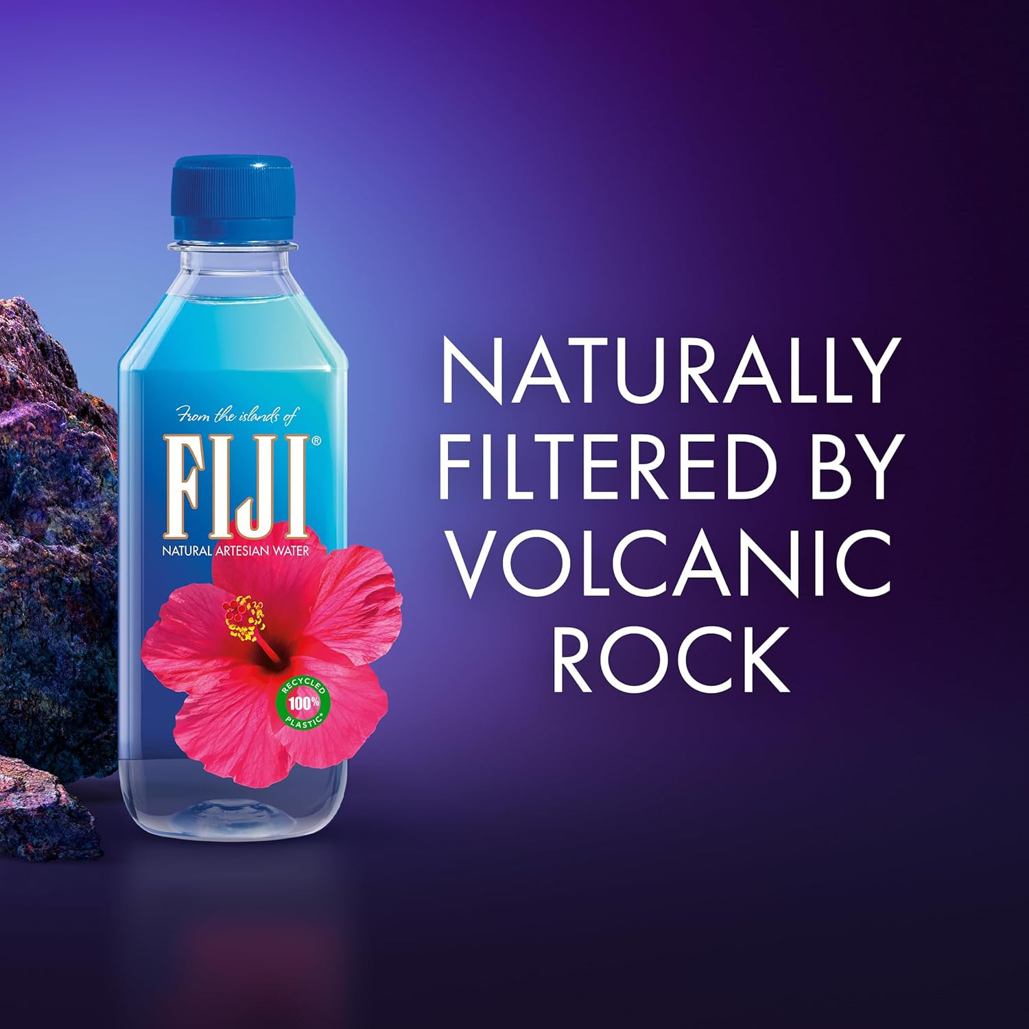 FIJI Natural Artesian Bottled Water 330Ml / 11.15 Fl Ounce (Pack of 24) - 100% N