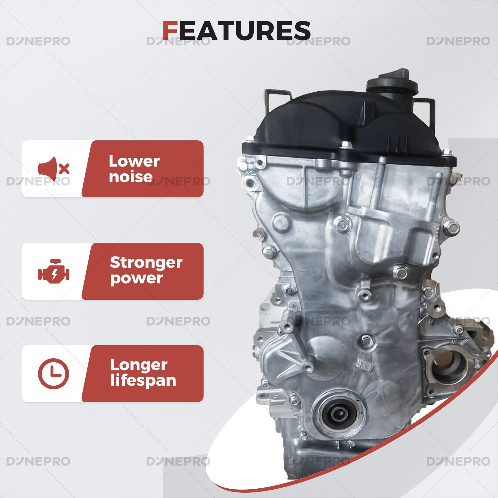 Auto Engine G4FD 1.6L Long Block Engine Assly For Hyundai Kia 2012-2019 GAS