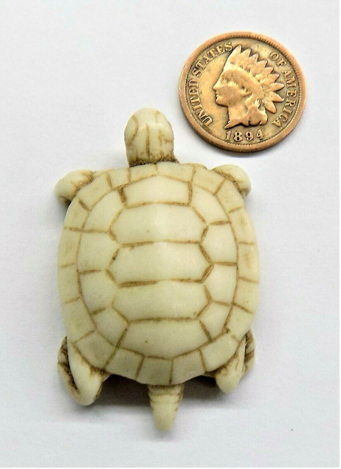 5 Turtle Clan Centerpiece Lifelike Best Pow Wow Seller African Trade Beads V