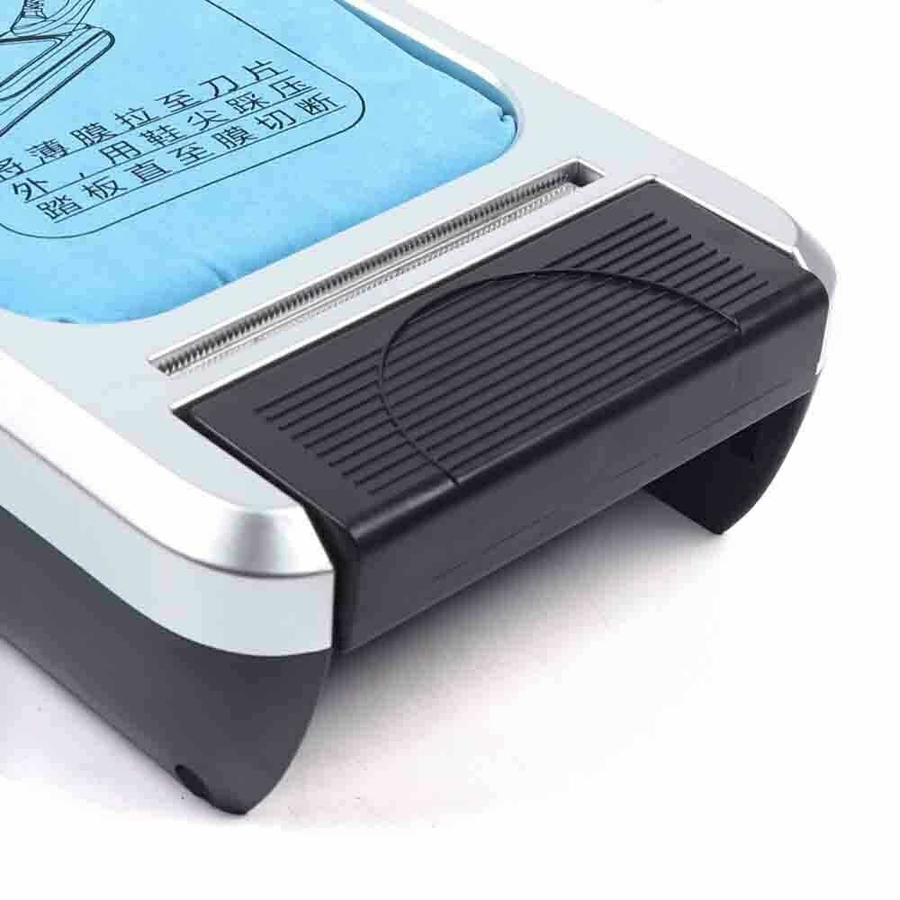 Automatic Shoe Cover Dispenser Machine W/ 300 Disposable Shoe Films Household
