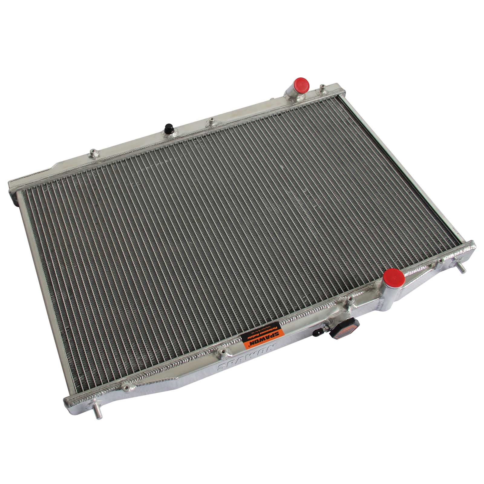Full Aluminum SPAWON 2 Row Radiator Fit Acura TL 2004 2005 2006 3.2L V6 MT 2773