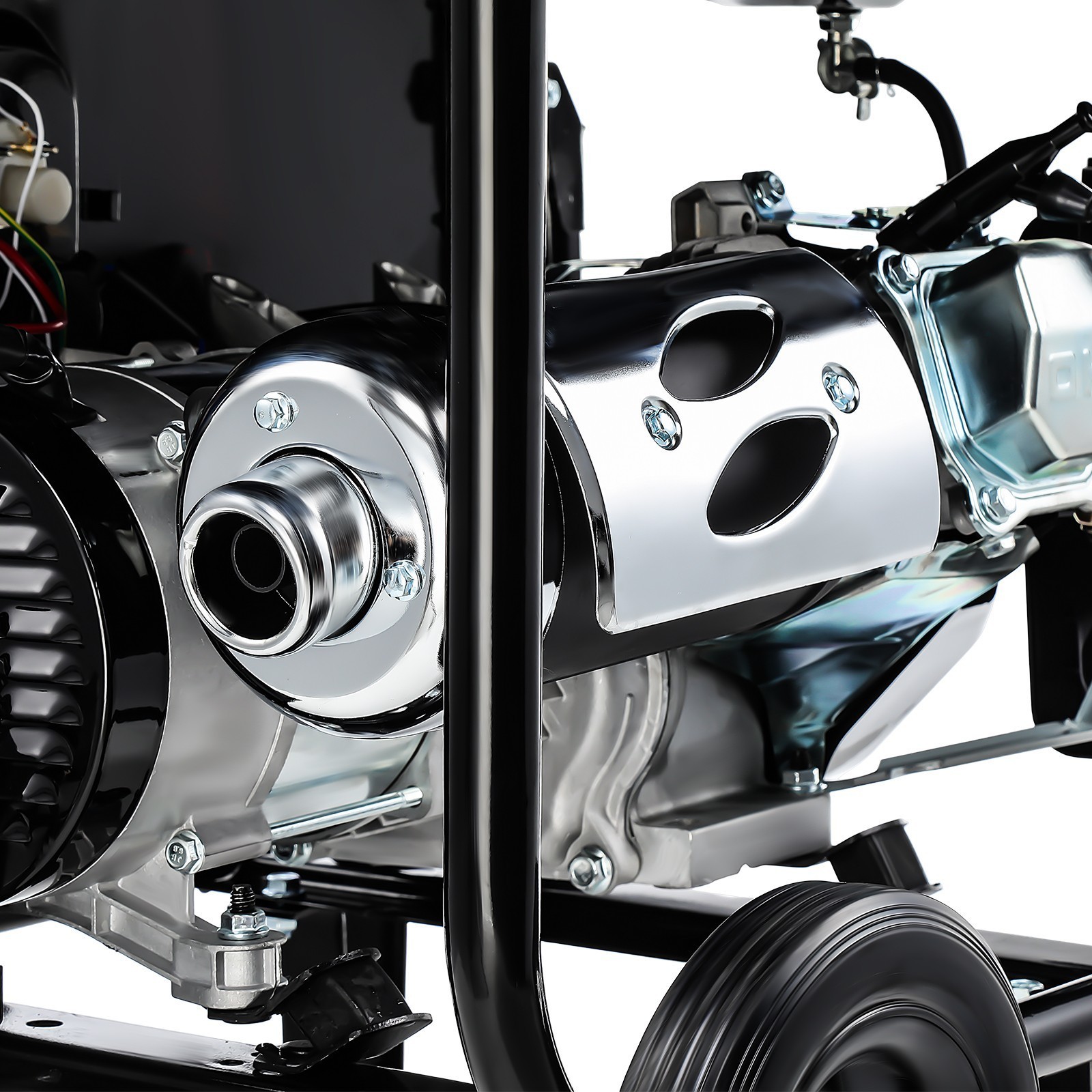 5000W Portable Inverter Generator Gas Powered Electric Start For Home Backup