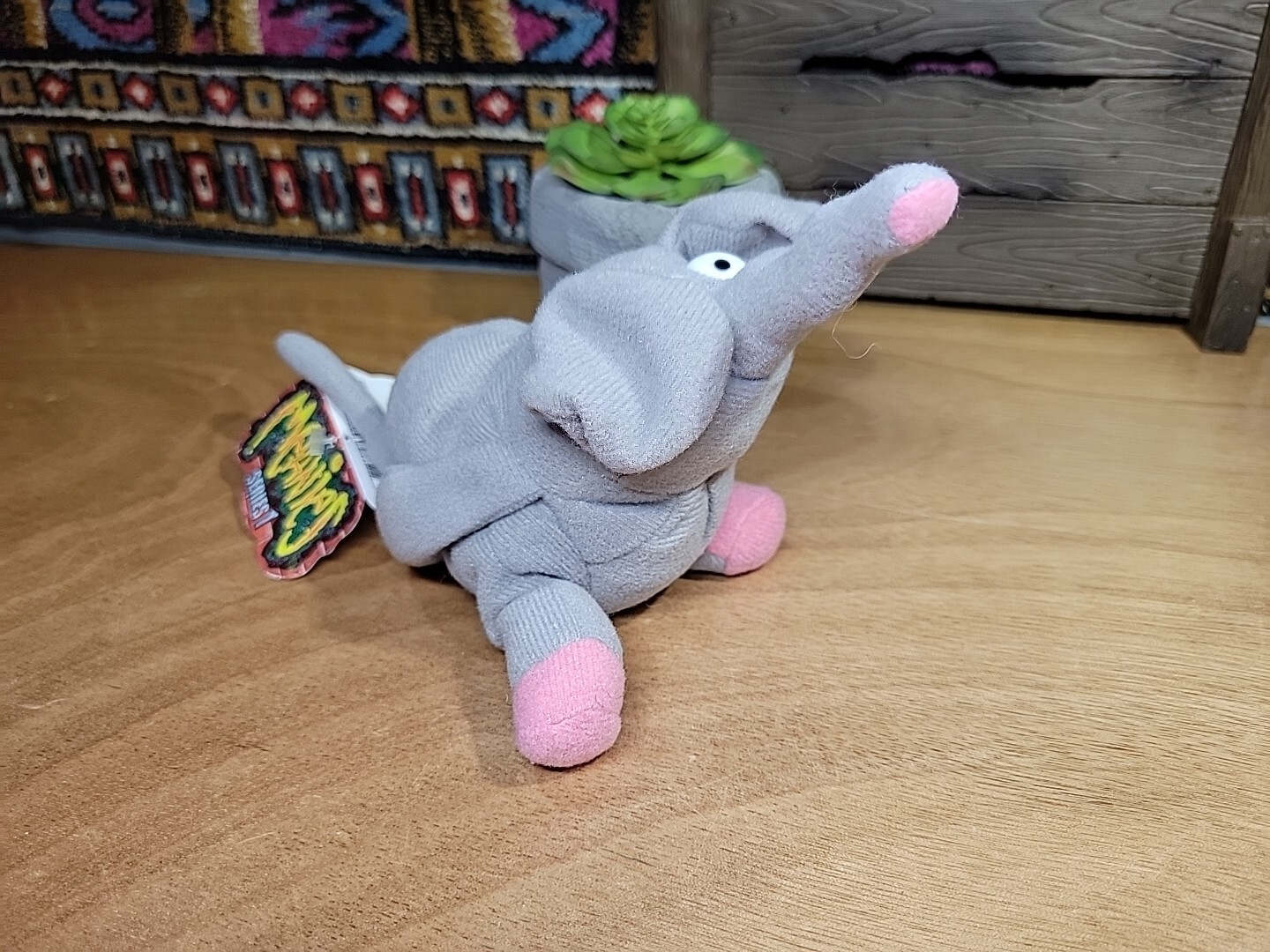 Meanie Beanie Series 1 Bart the Elephant Fart Passing Gas Pooping Crude Plush