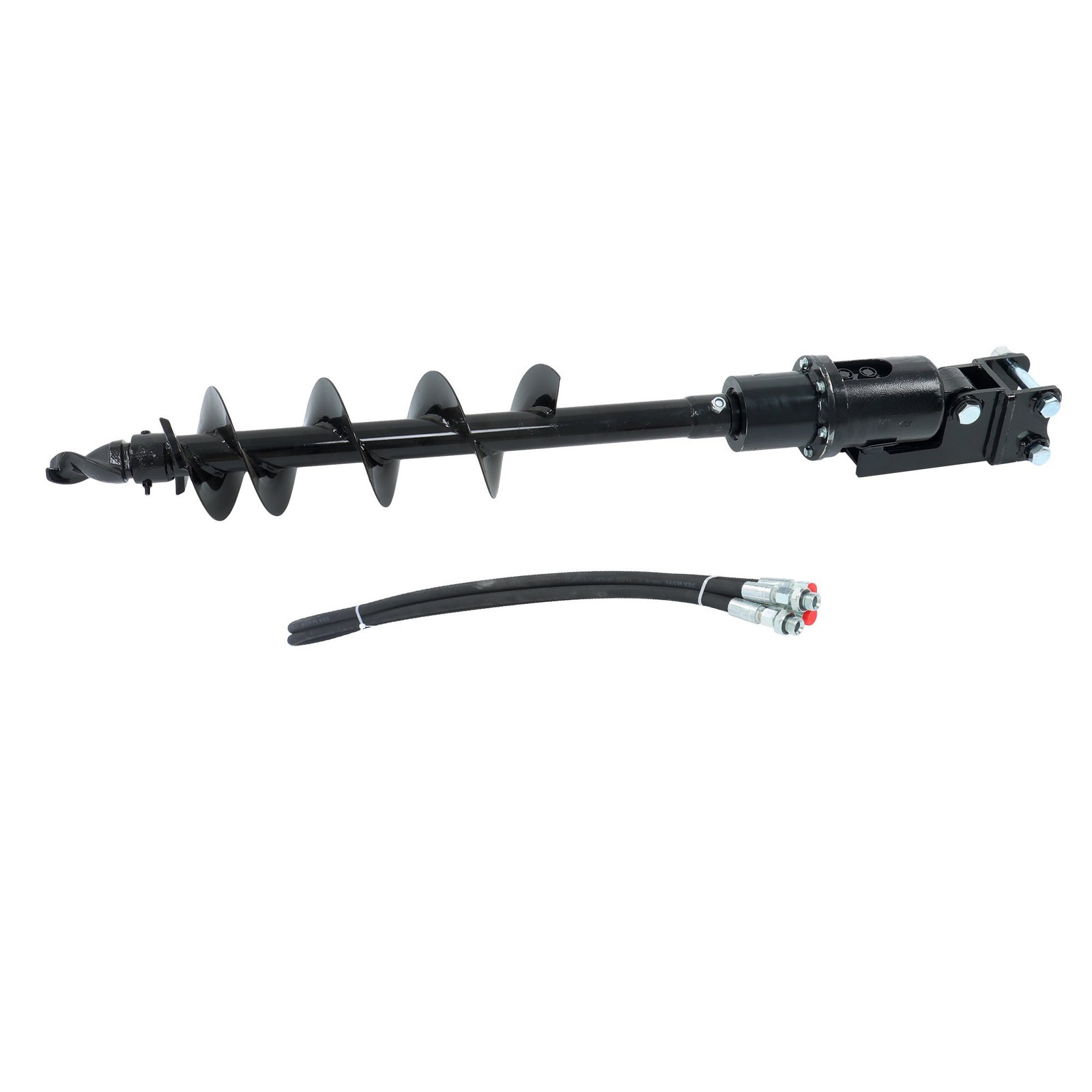 8 Inch 200mm Hydraulic Auger Drill Attachment for Mini Excavator