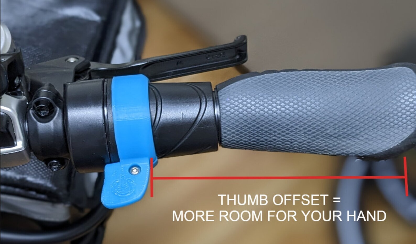 eBike Thumb Throttle Attachment for Rad Power Bikes 2020+ / Lectric / Pedego