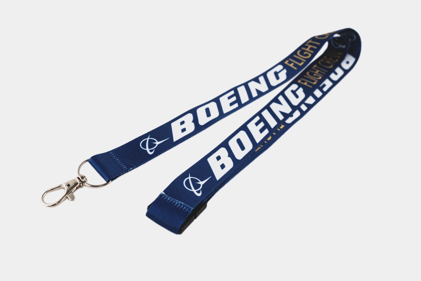 Boeing Aircraft Official Lanyard Neck Strap ID Badge Holder - Made in the USA