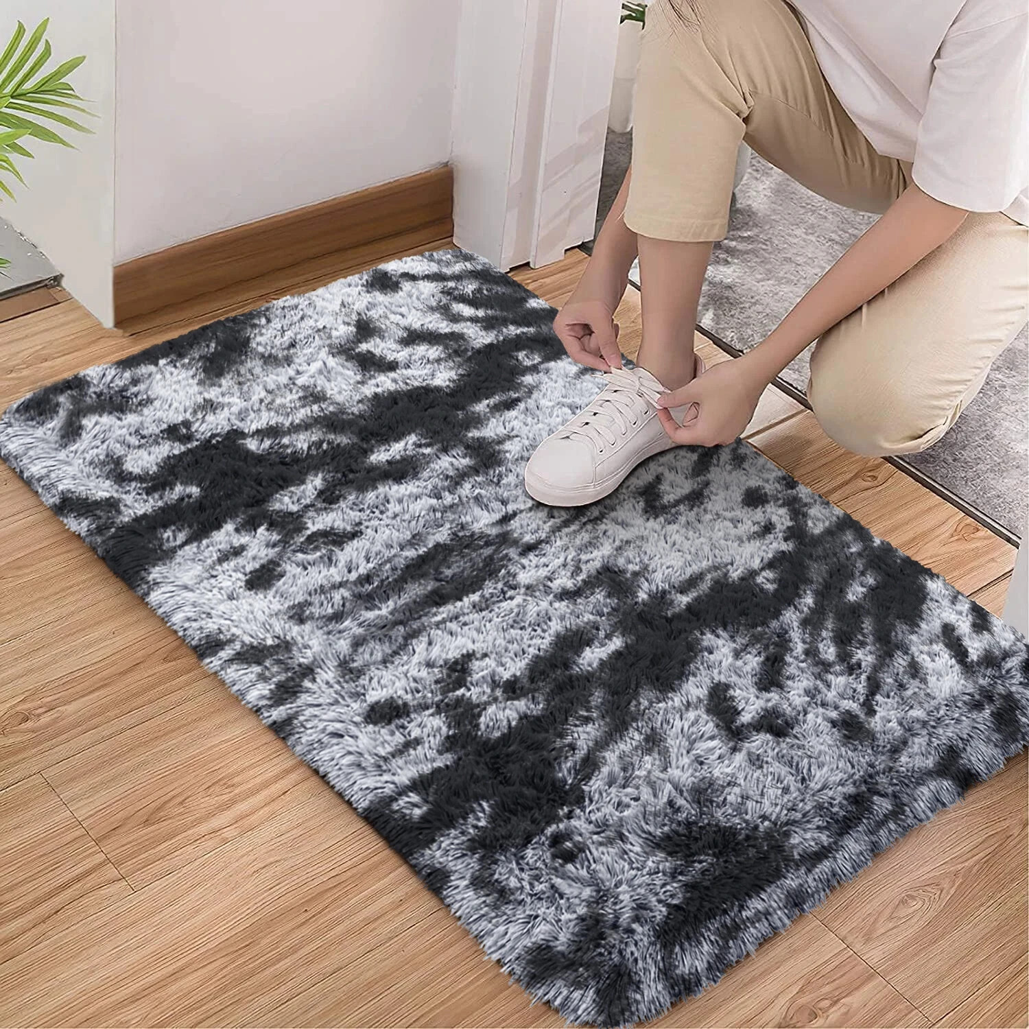 Non Slip Large Indoor Door Mat Entrance Rug Dirt Trapper Washable Barrier Mats