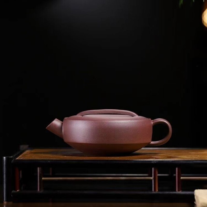 170ml Real Yixing Zisha Tea Pot Marked Original Ore Purple Clay Master Pot New