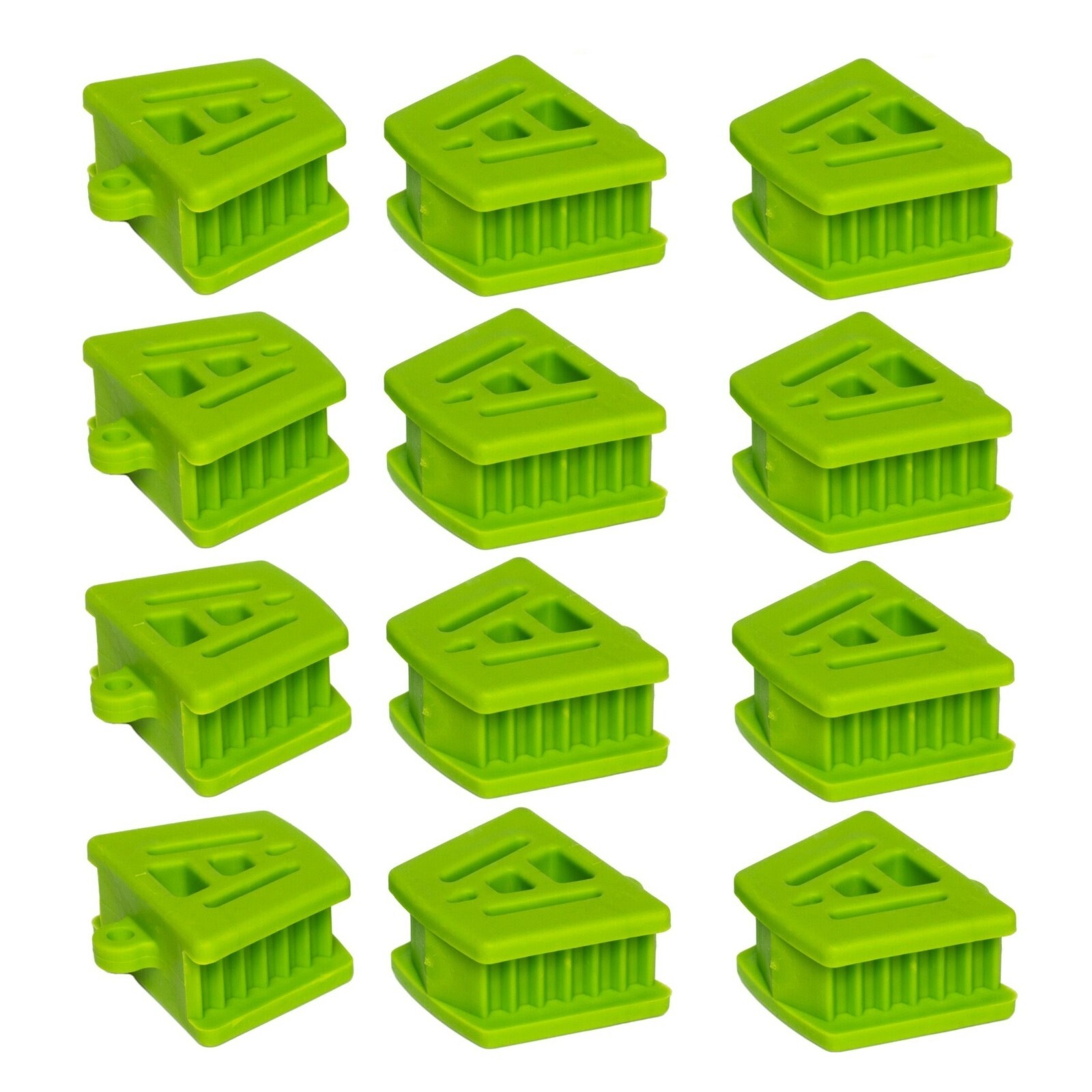 12 Medium Adult Autoclave Silicone Mouth Props Bite Block Dental Autoclave