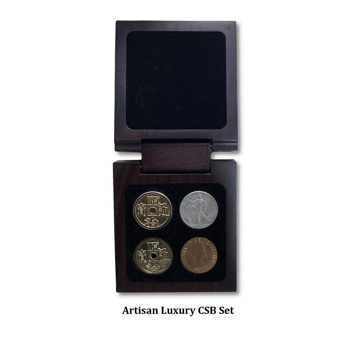 Artisan Luxury- Walking Liberty CSB Coin Magic Trick - Sold Out Online- New