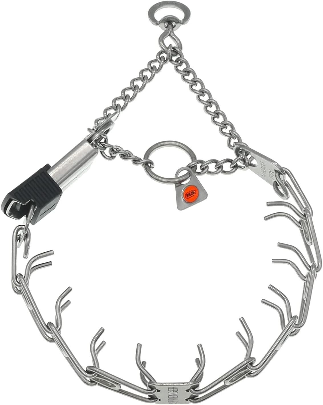 USED-Sprenger-Stainless Steel Training Dog Collar w/ClicLock Buckle-2.25mm/16"