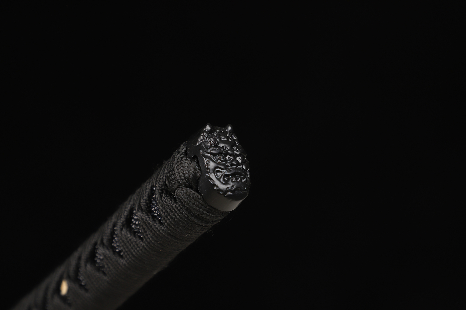 9260 Spring Steel Katana Japanese Samurai Sword All Black Full Tang Razor Sharp