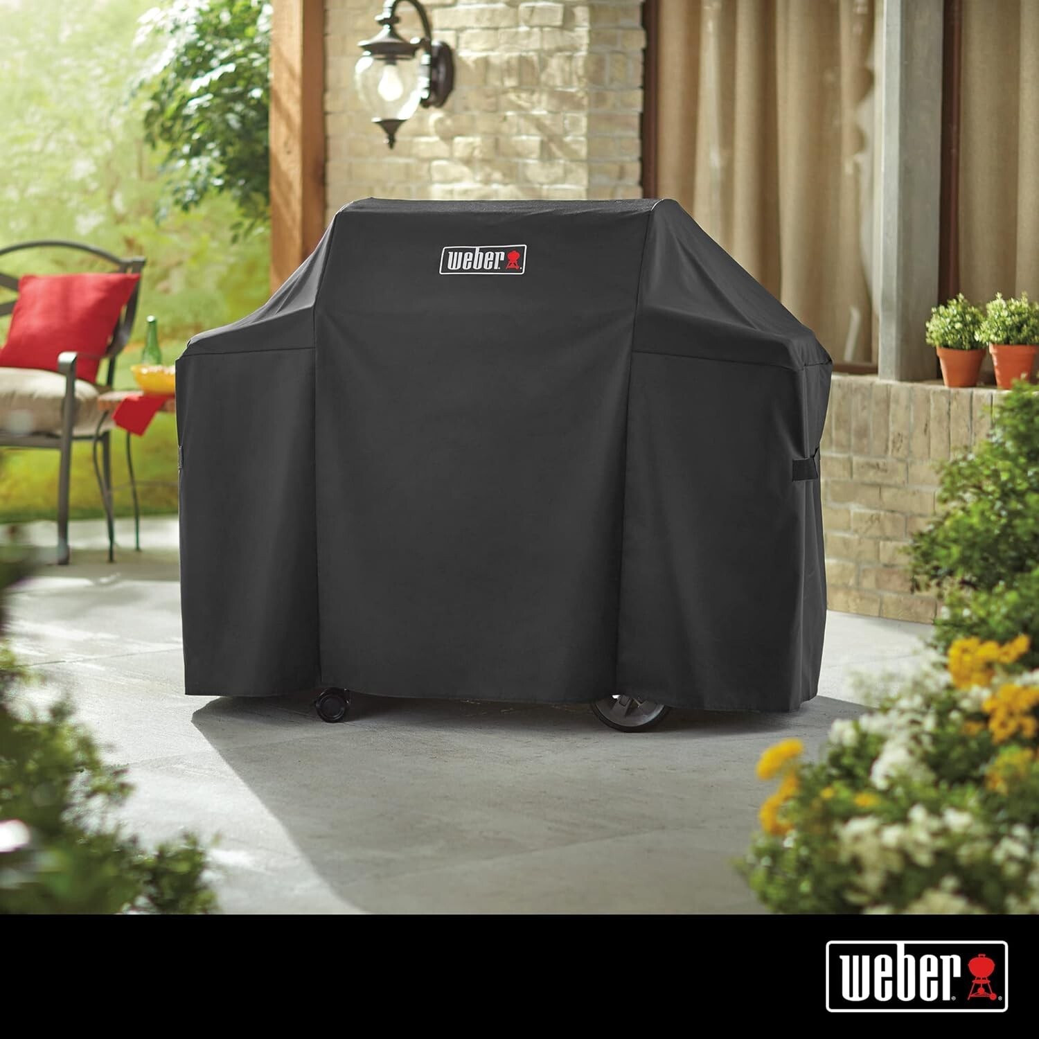 Weber 7130 Genesis II 300 Series Premium Grill Cover Fit Grill Width Up To 59 In
