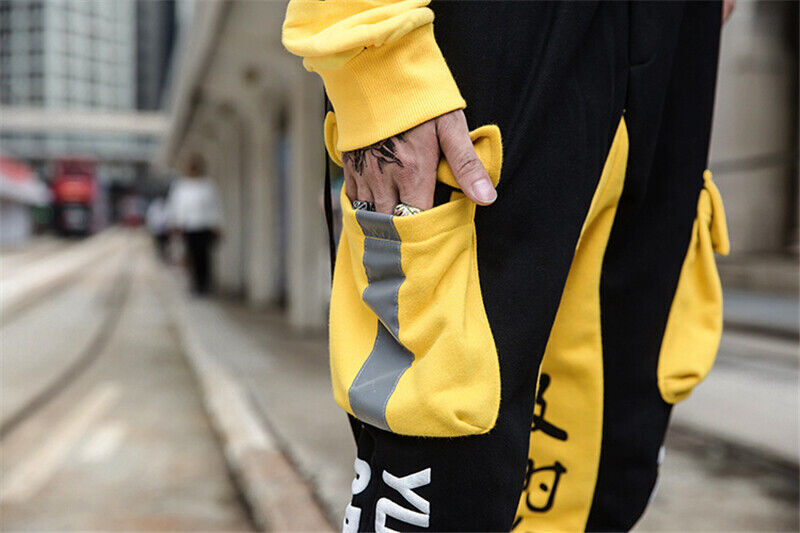 Niepce Streetwear Bruce Lee Trainer Style Jogger Pants Soft Cotton Sweatpants