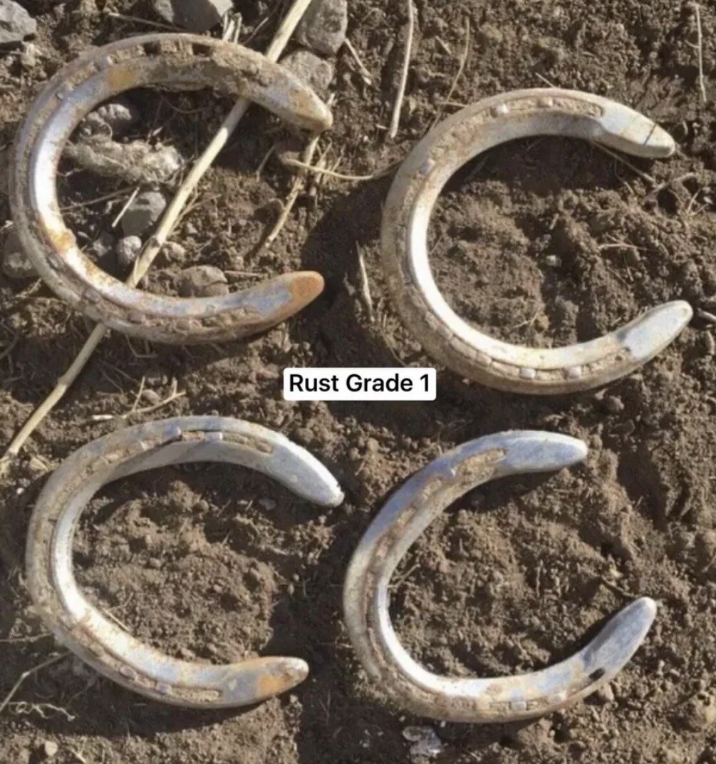 Horse Shoes, Ridden In The Rocky Mountains; Horse Shoe; Horseshoe; Horseshoes