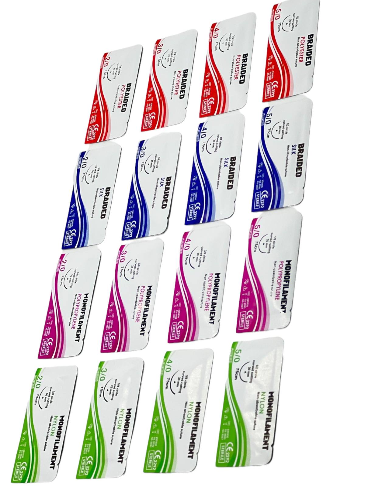 Training Suture Threads Emergency First Aid Kit Tools Wound Treating Practice