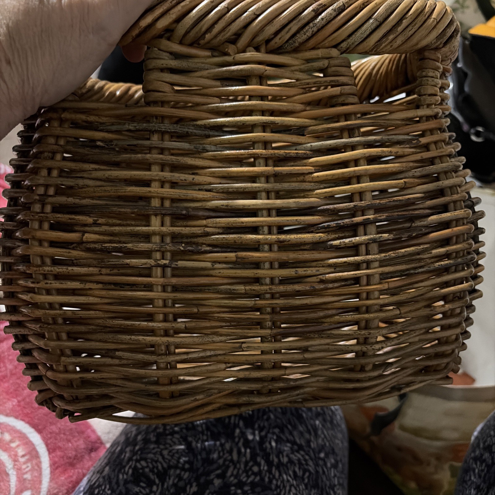 Nantucket Baskets Tuckernut Oval Front Bike Basket