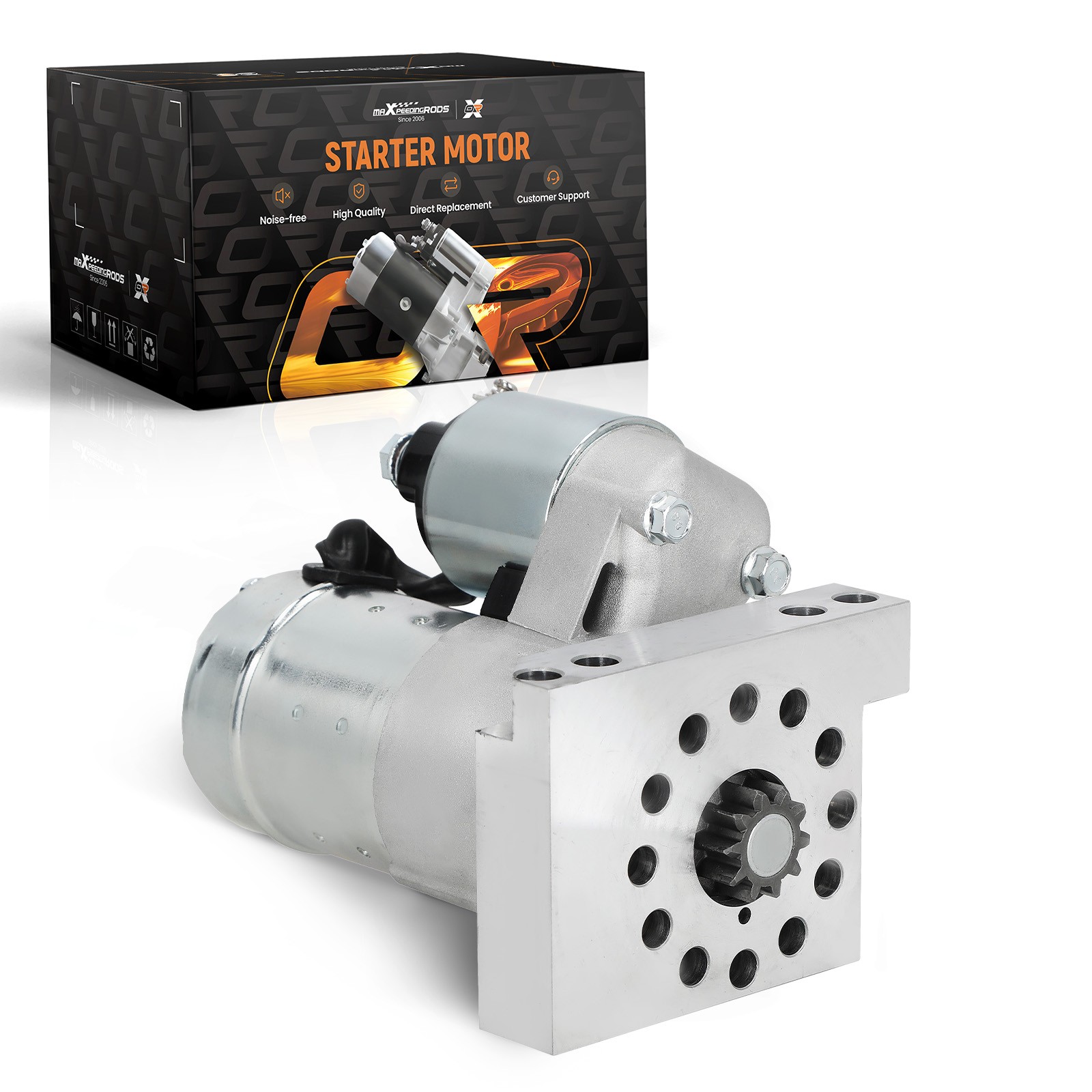 High Torque Starter For GMC SBC BBC For Chevy Super 153/168 Tooth MT AT S114-823