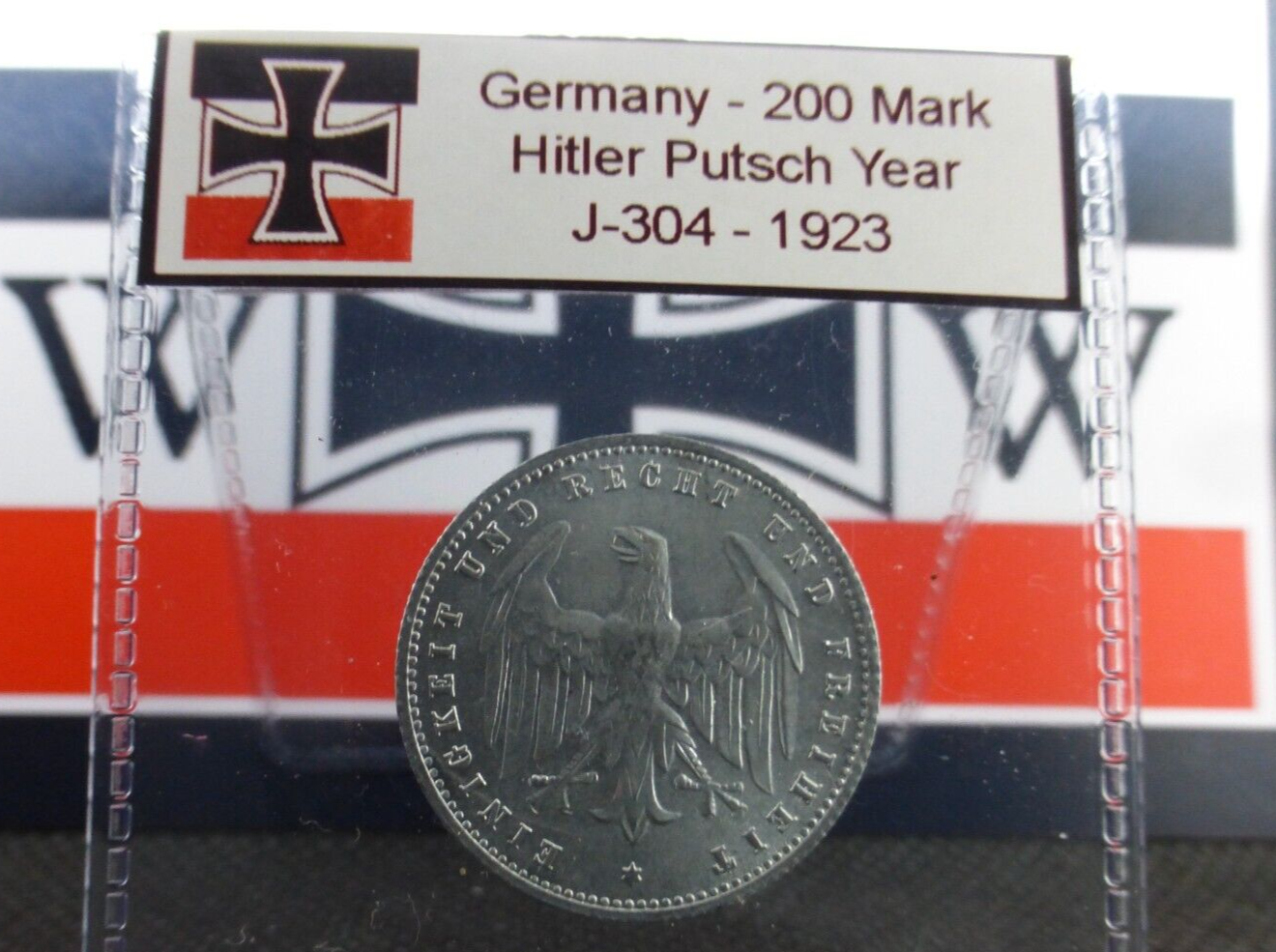 Nazi History Coin / Stamp Album *with COA* - Adolf Hitler's Insurrection, Putsch