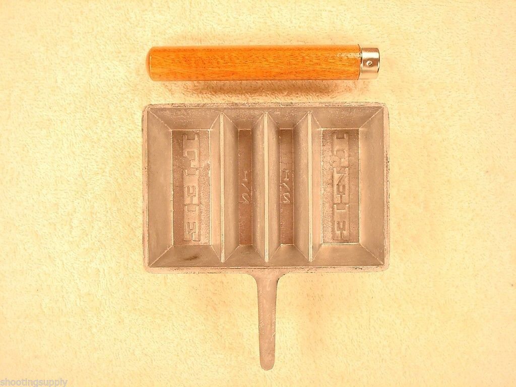 Lee Mold Ingot Mold with Handle both 1 LB and 1/2 LB New In Box 90029