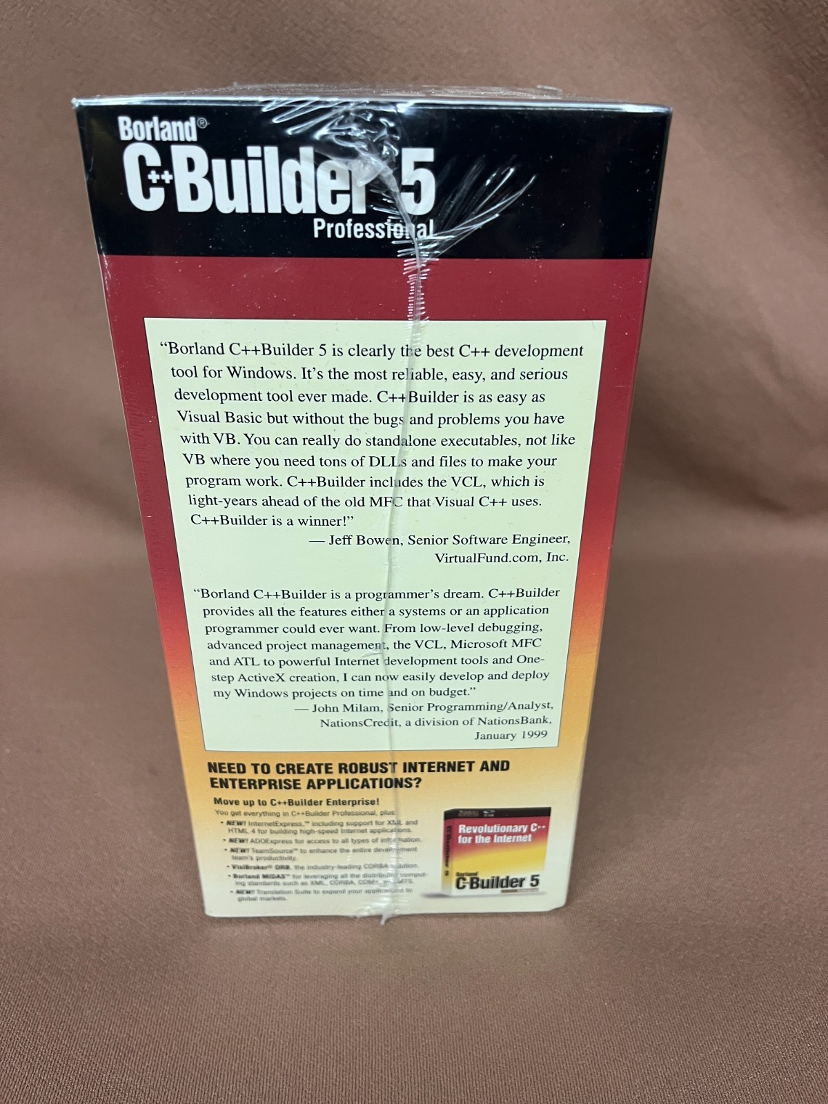 Borland C++Builder 5 Professional New Factory Sealed