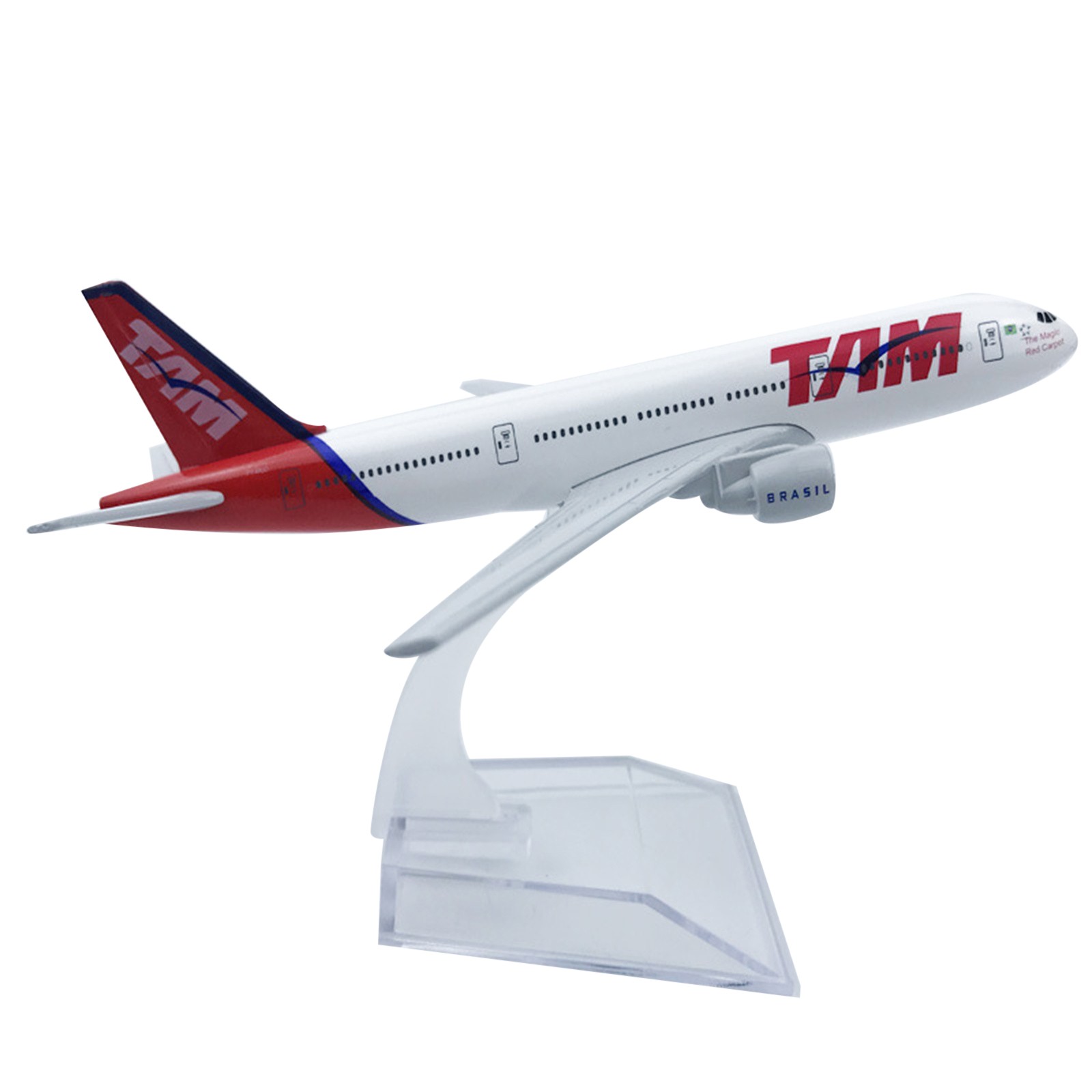 1:400 Scale 16cm Brazil TAM 777 Airplane Model Alloy Aircraft Plane Collection