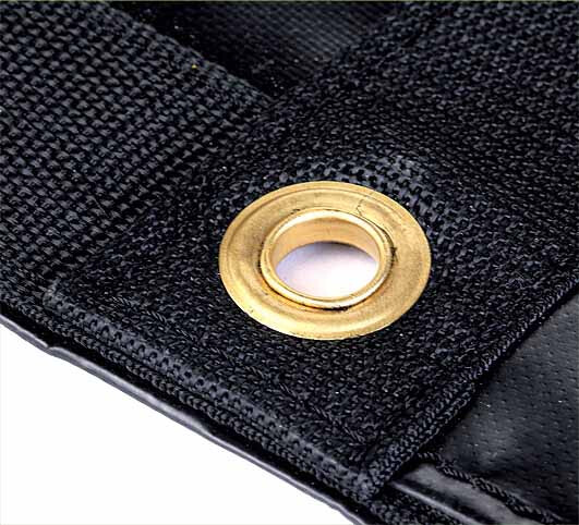 7'6" x 20' 18Oz Vinyl Asphalt Dump Truck Trailer Tarp Waterproof Double Pocket