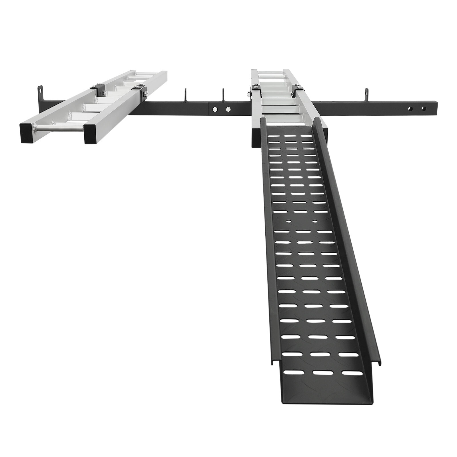 600 LBS Heavy Duty Motorcycle Carrier Dirt Bike Rack Hitch Mount Hauler w/ Strap