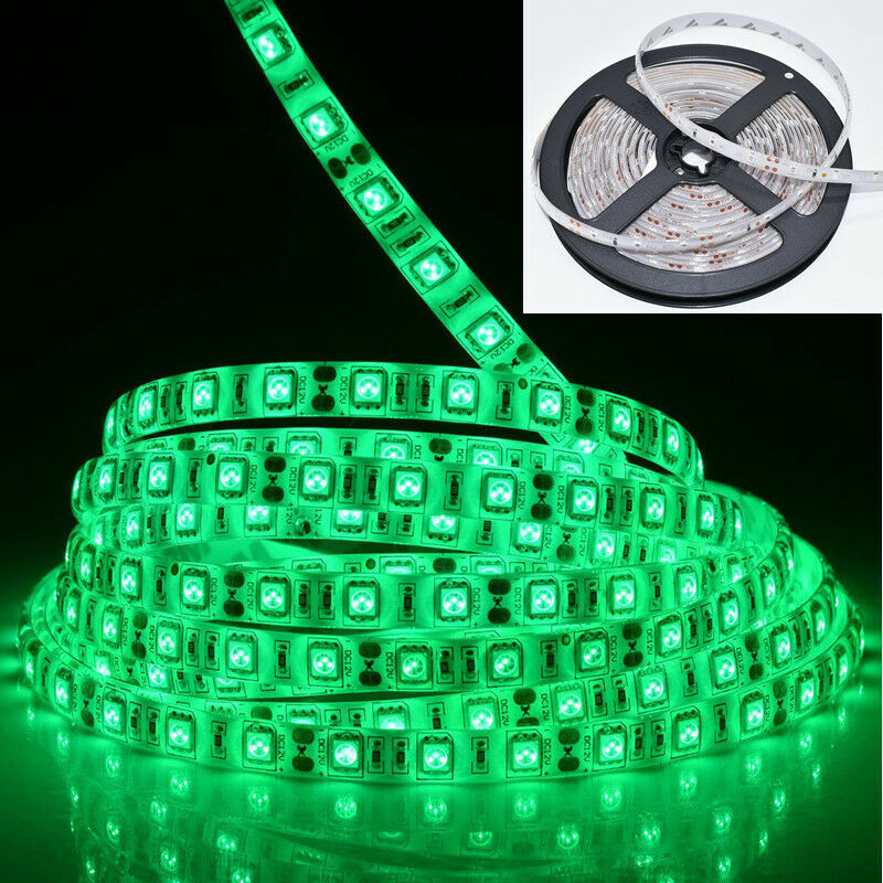 Green LED Boat Light Deck Waterproof Bow Trailer Pontoon Lights Strip Marine 5M