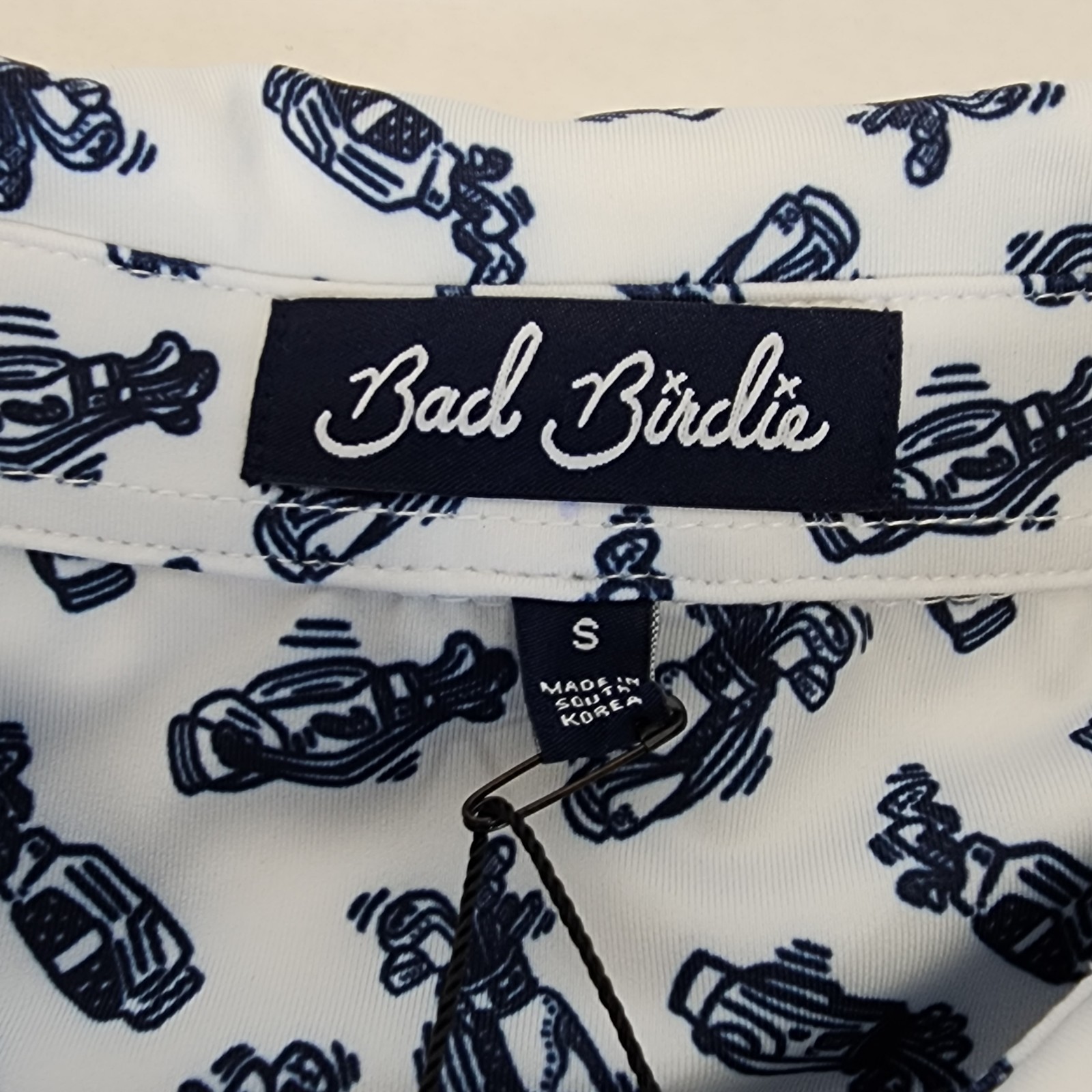 Bad Birdie Golf Caddie By Day Performance Polo Shirt Men's Small