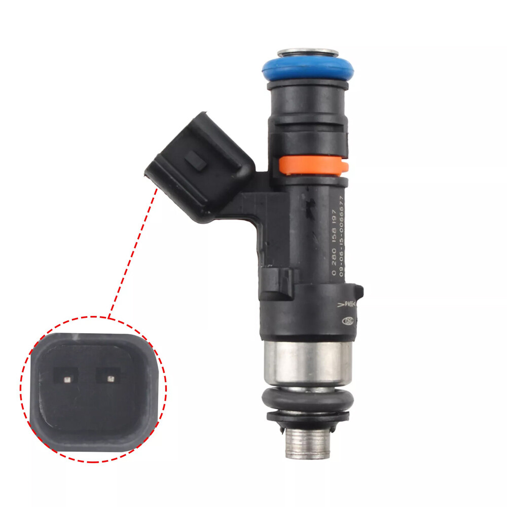 For 2011-2014 Polaris Ranger 800 XP 800 Crew 800 2pcs Fuel Injectors w/ Harness