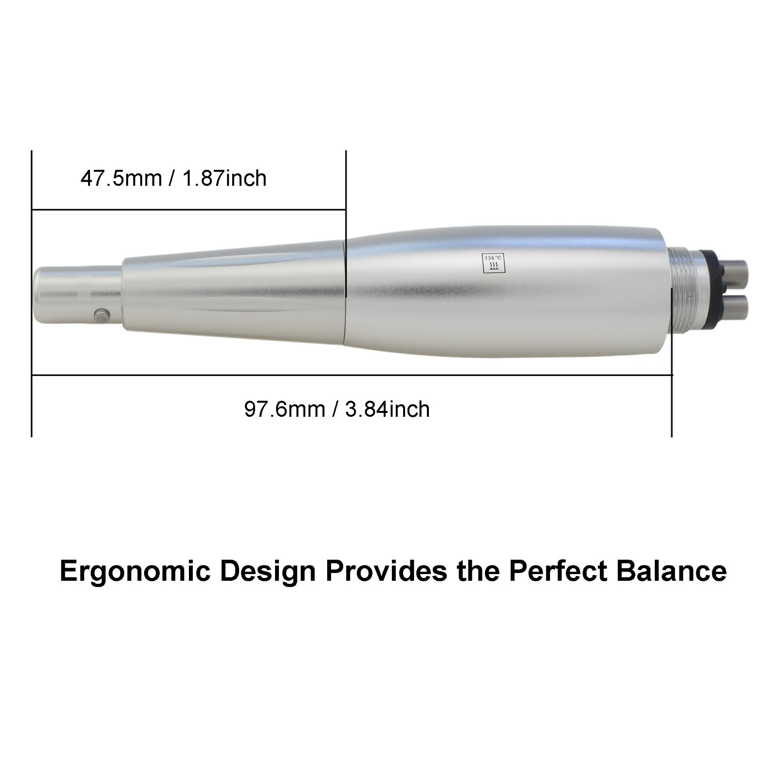 Dental Hygiene Handpiece Prophy Air Motor 3 Nose Cone 4 Holes 360 Degree Swivel