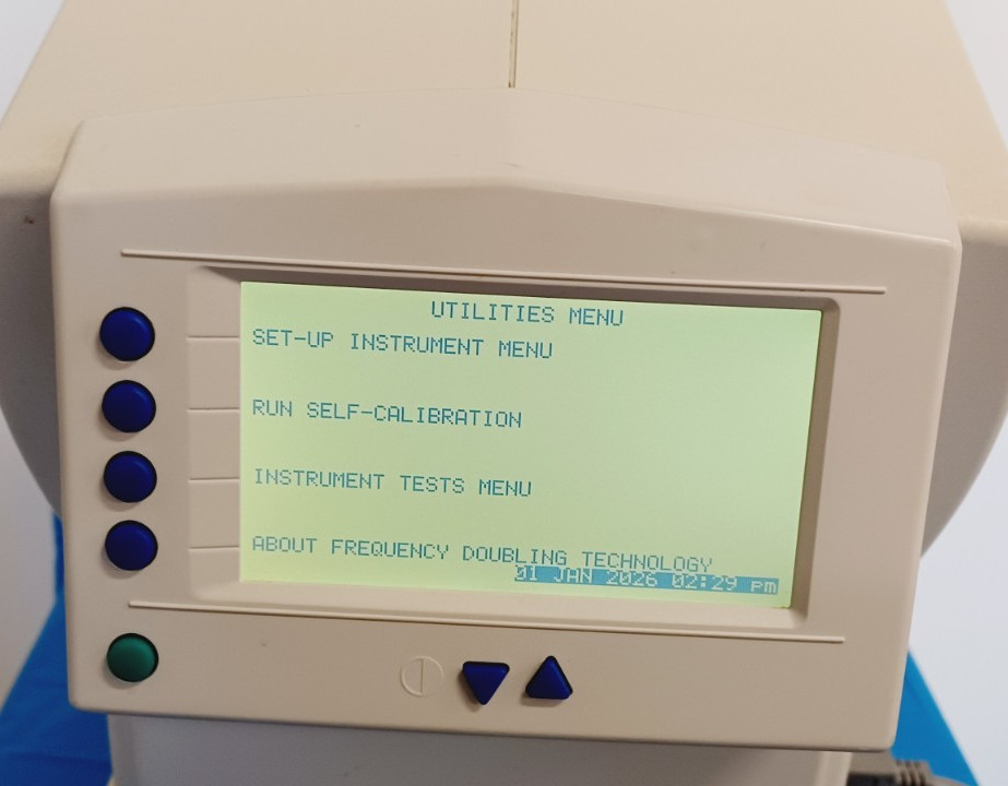 Carl Zeiss Humphrey FDT 710 Visual Field Analizer used no respond bottom clicker