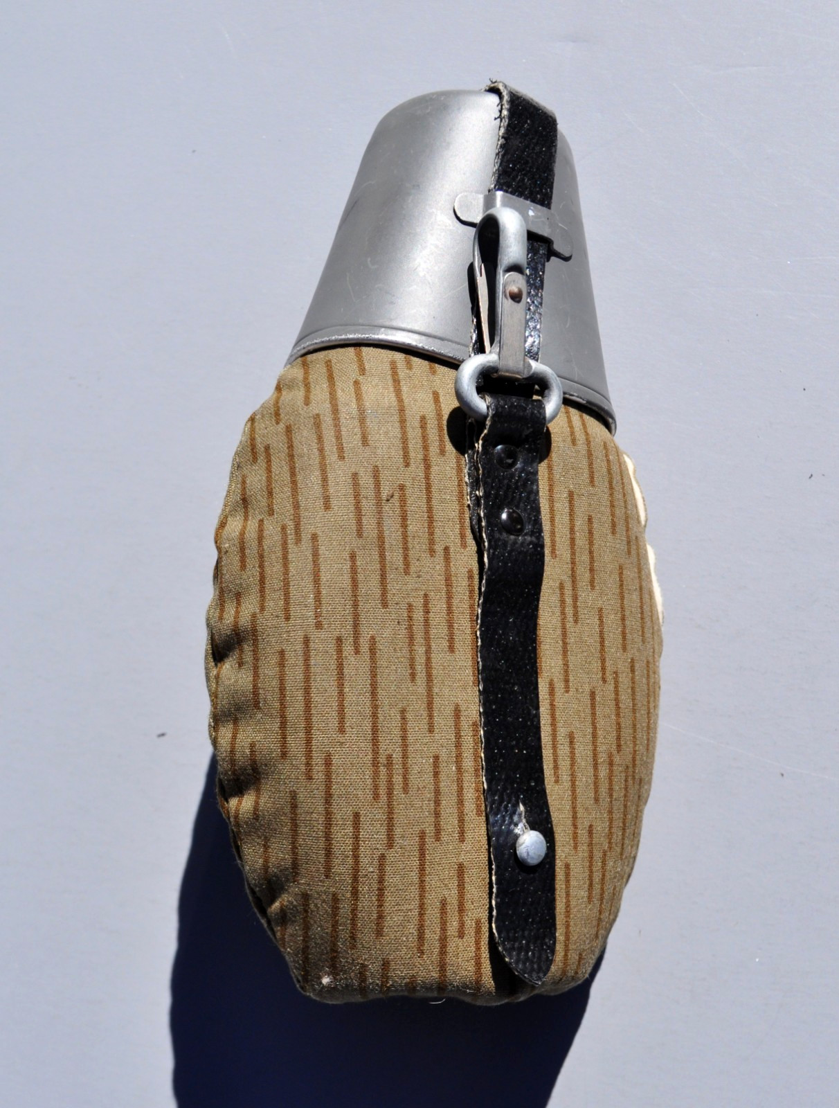 East German Army Cold War Canteen Rain Pattern Camo Cover And Cup Set Free Ship