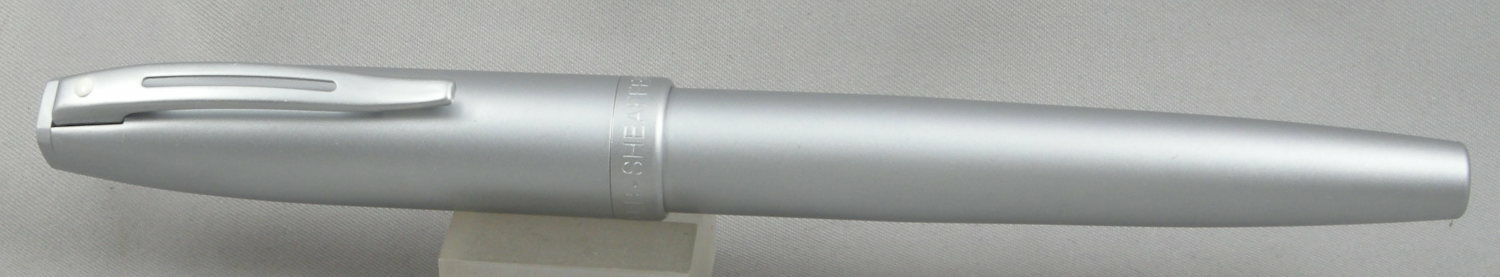 Sheaffer Javelin Silver Metal Fountain Pen - Fine Nib - 2004 MINT New-Old-Stock