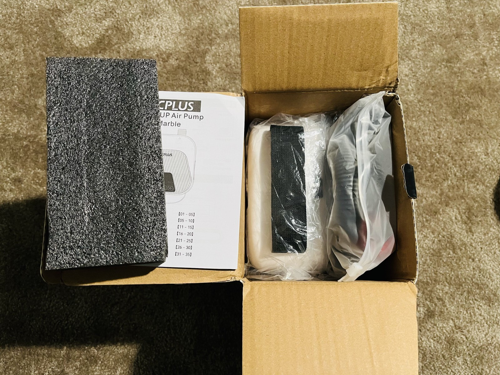 CYCPLUS 20PSI Rechargeable Electric SUP Pump | Inflator for Paddle Board, kayak