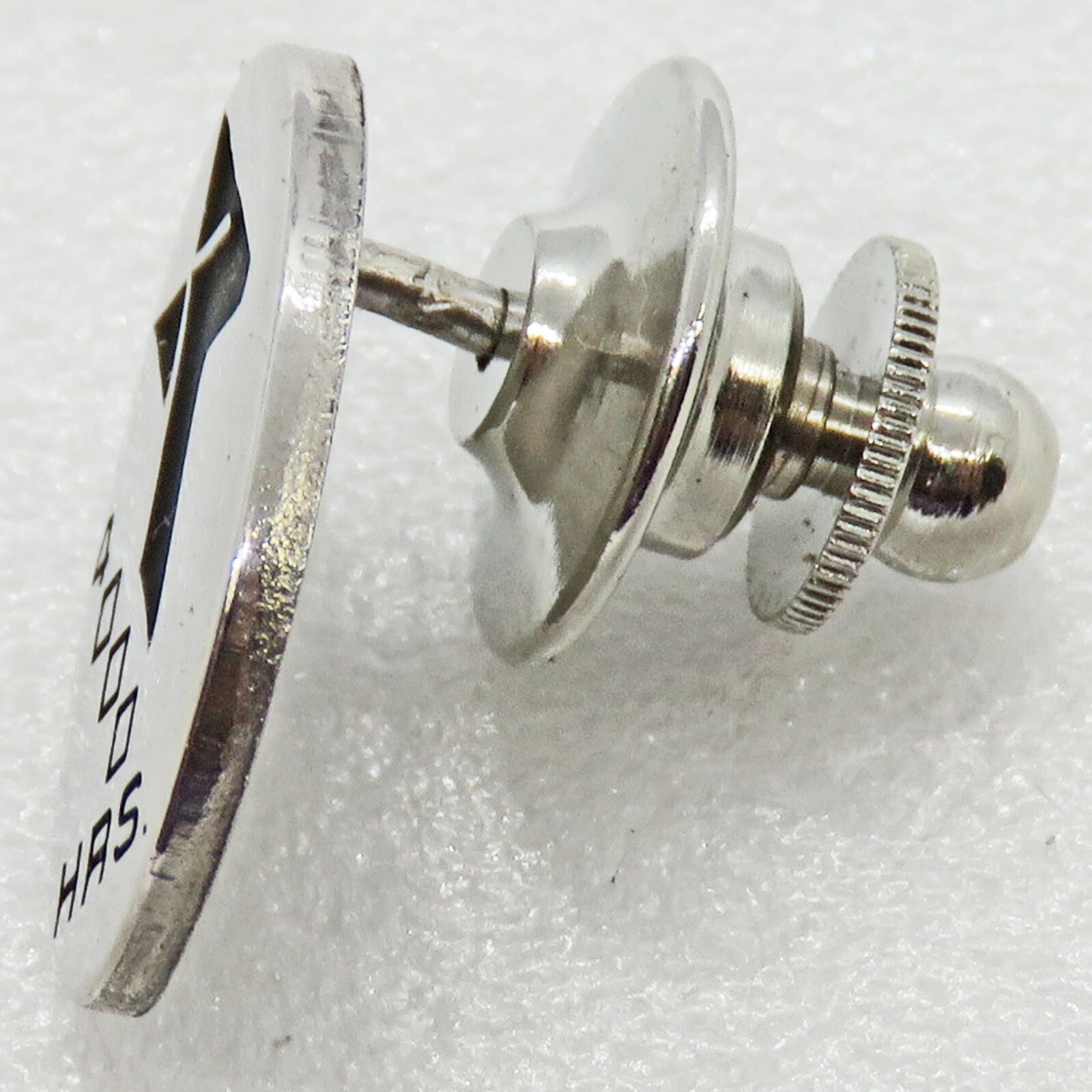 4000 Hours Sterling Silver Cross Pin