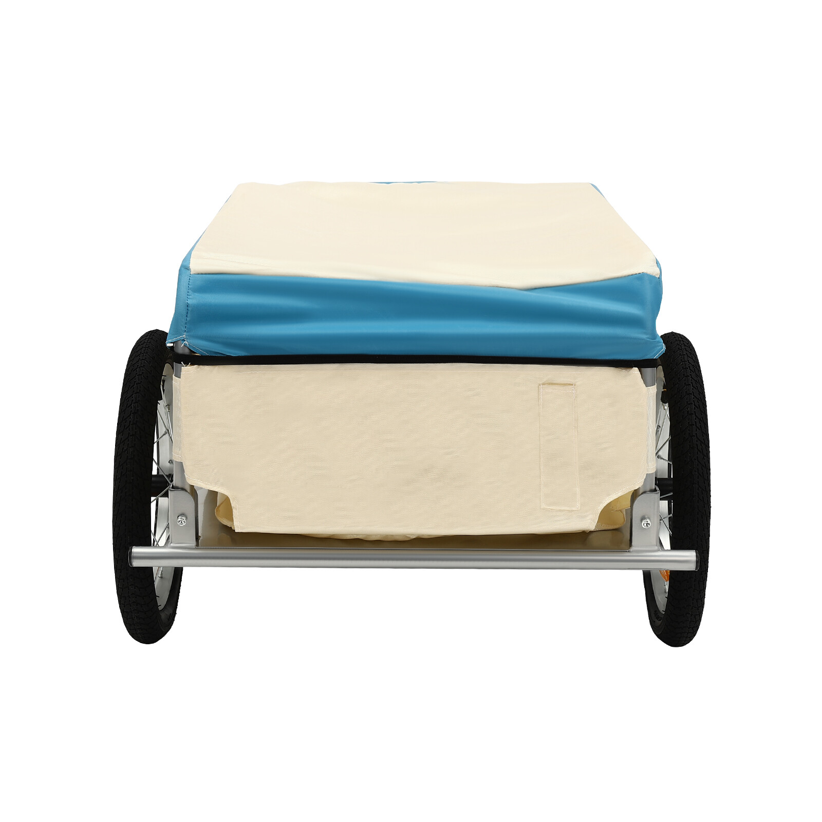 Bicycle Bike Cargo Trailer Steel Carrier Storage Cart Wheel Runner For Shopping