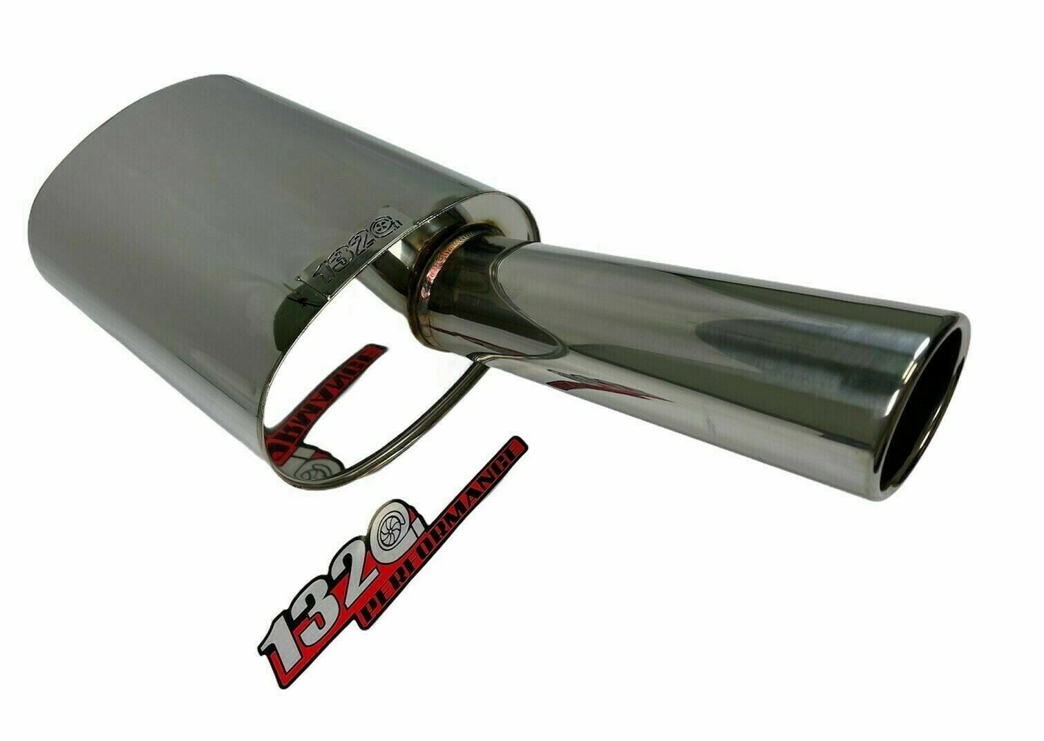 1320 fireball Mega blastpipe muffler L & R VIP Tip Bozo Boso (pair) 2.5 inch