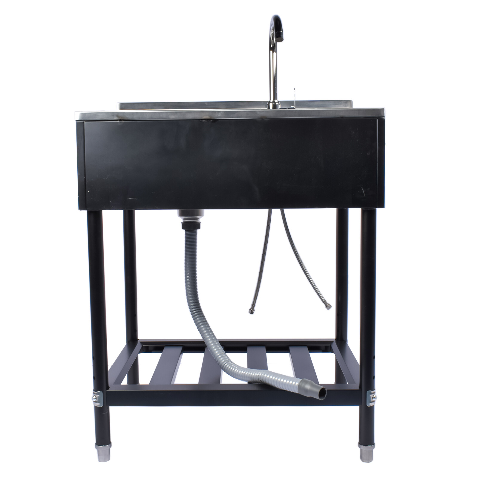 28''/36/39'' Stainless Steel Utility Sink Free Standing Single Bowl Laundry Tub