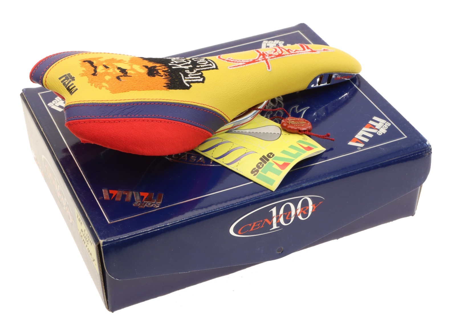 Selle Italia Century The King Lion Saddle Mario Cipollini Lion King 90s NEW NOS