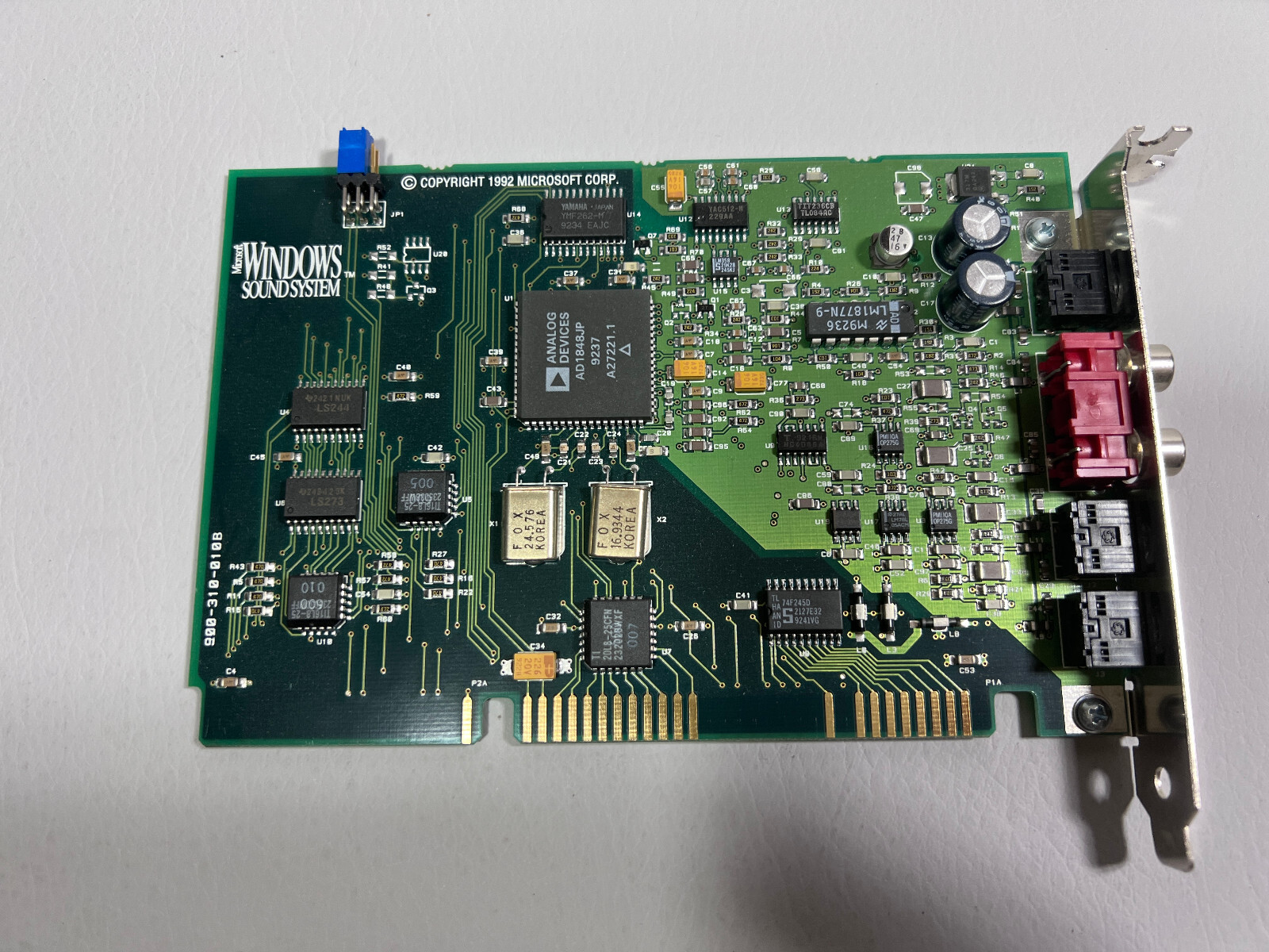 Vintage Microsoft Windows Sound System ISA Sound Card