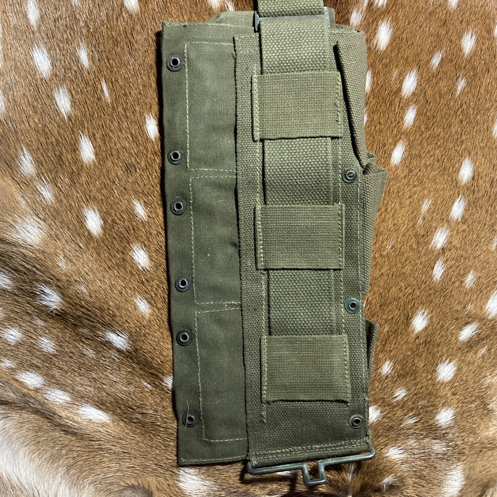 WWII Era US Army M1937 BAR Magazine Belt - Original Nice Condition JQMD-51