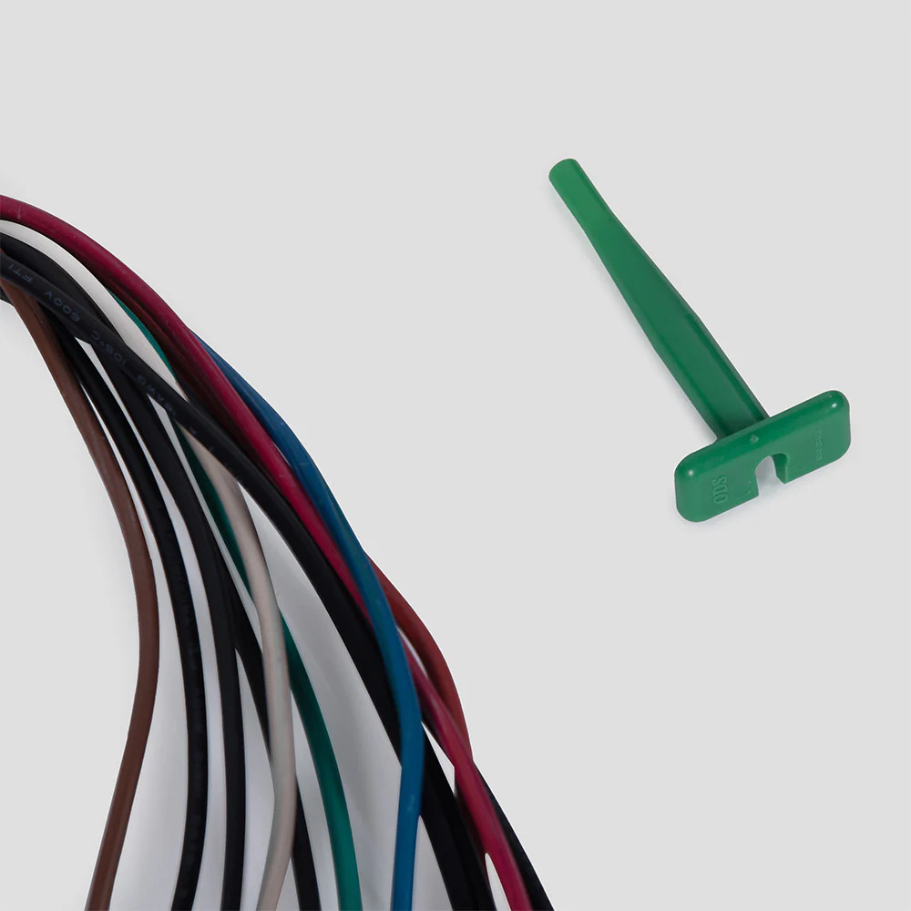 Titan Attachments Skid Steer 14-Pin Wire Harness, 6 Deutsch Plugs