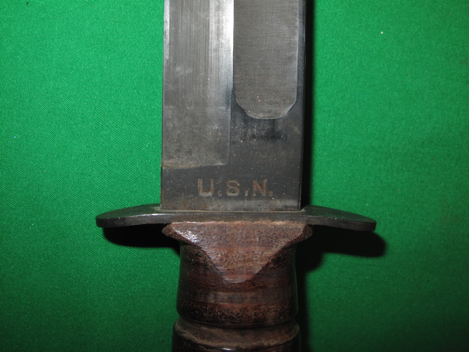RARE US MARK 2 CAMILLUS KNIFE 1st VARIATION SCREW POMMEL