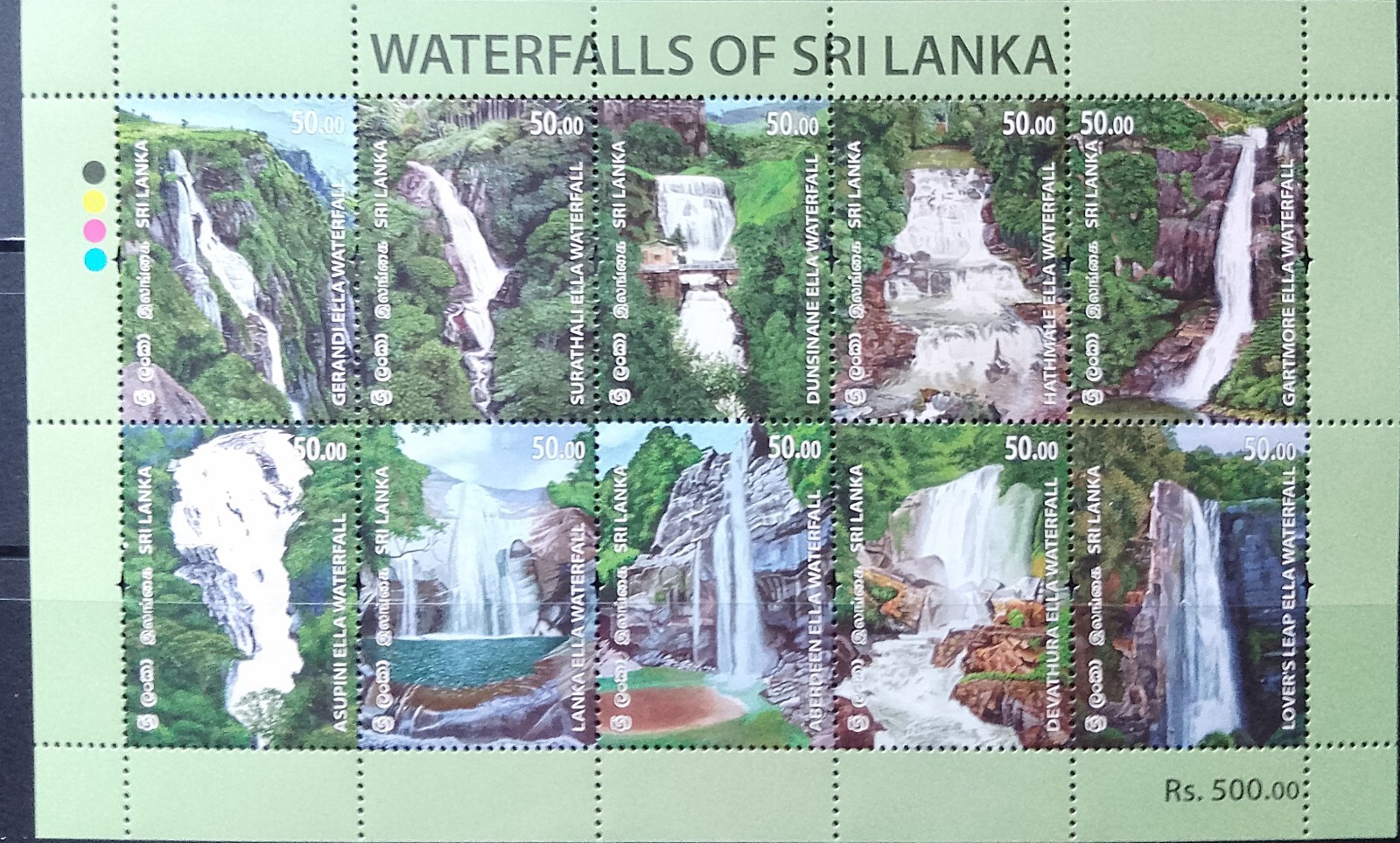 Sri Lanka Stamps Collection 2024 Year Pack Ceylon 45 Stamps (24 Individual,3MS)
