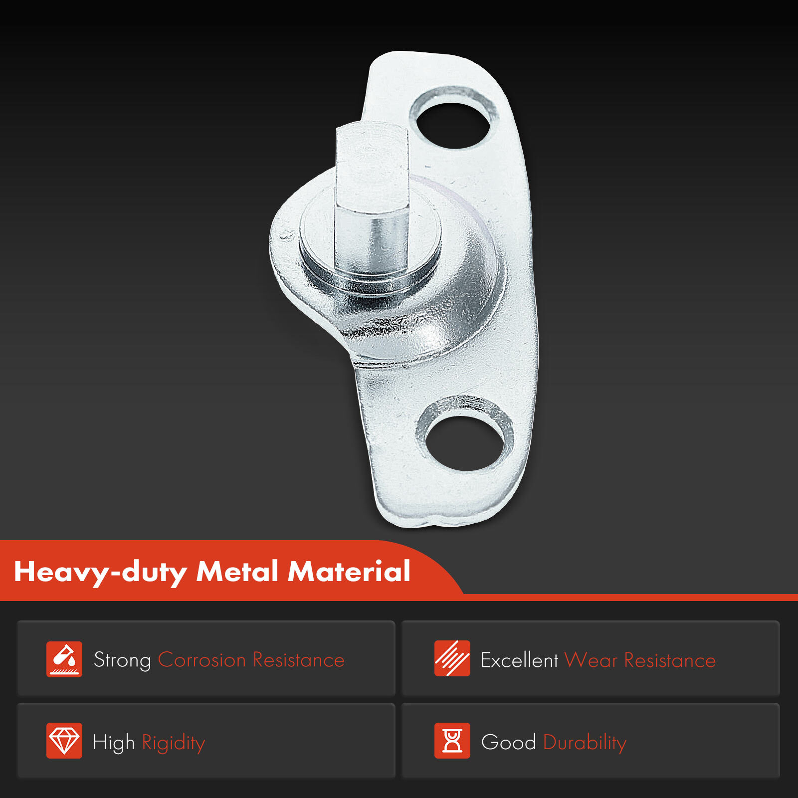 2x Left & Right Tailgate Hinge Roller for Ford F-150 04-14 F-250/350 Super Duty