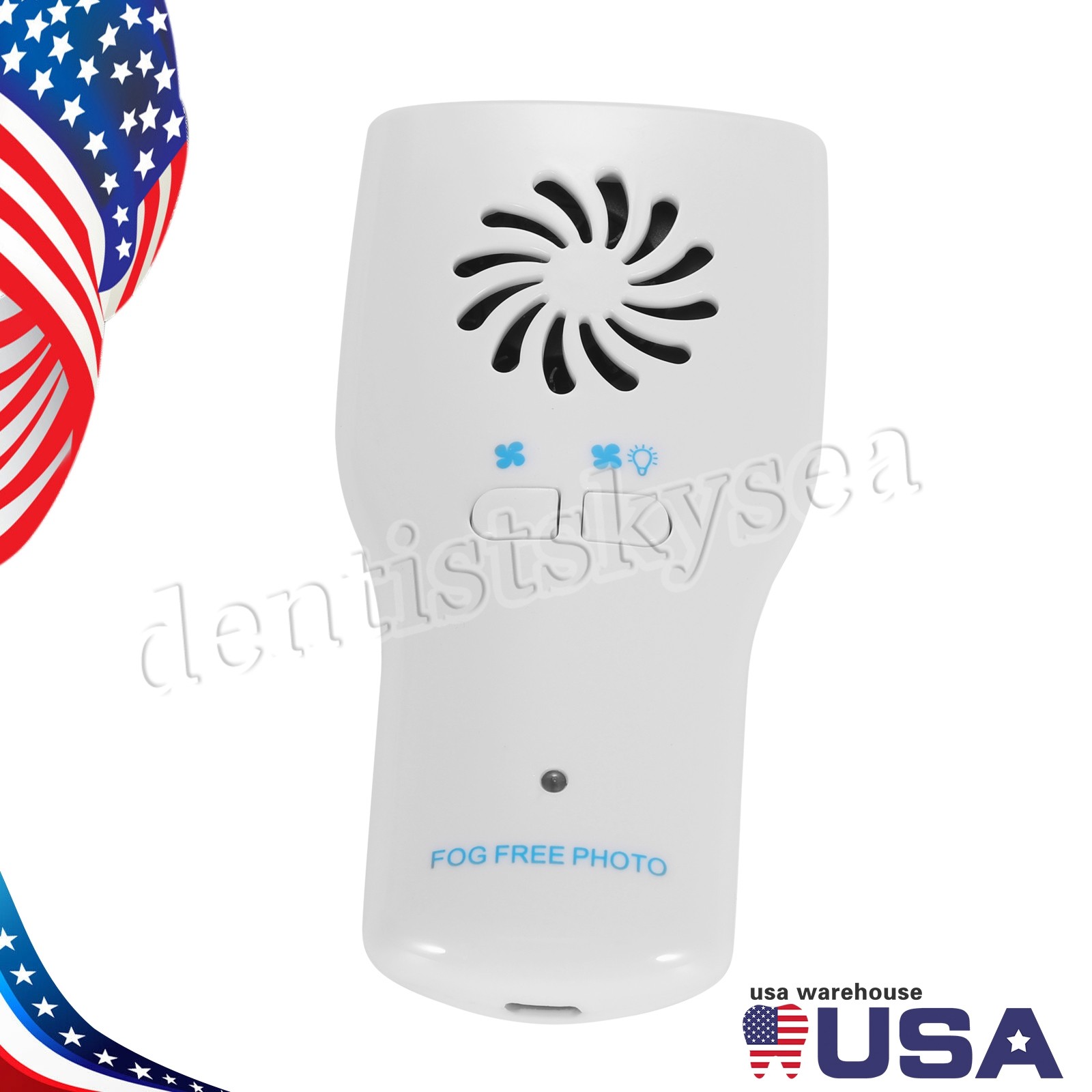 Dental LED Automatic Anti-fog Mirrors for oral photography Reflector Defog DT