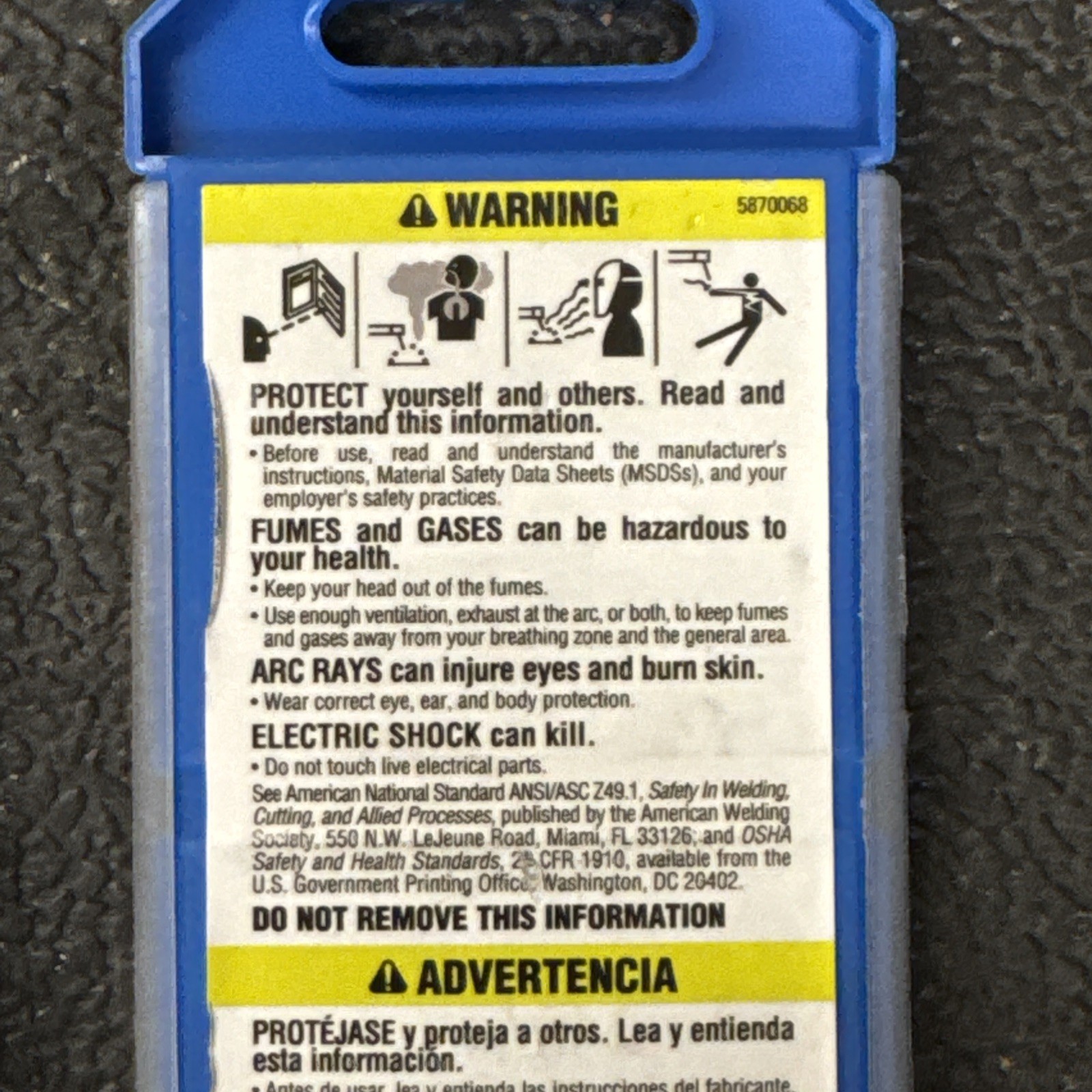 Blue Demon Tungsten Electrode TE2L-116-10T Latinate 1/16” X 7” 10 Pieces
