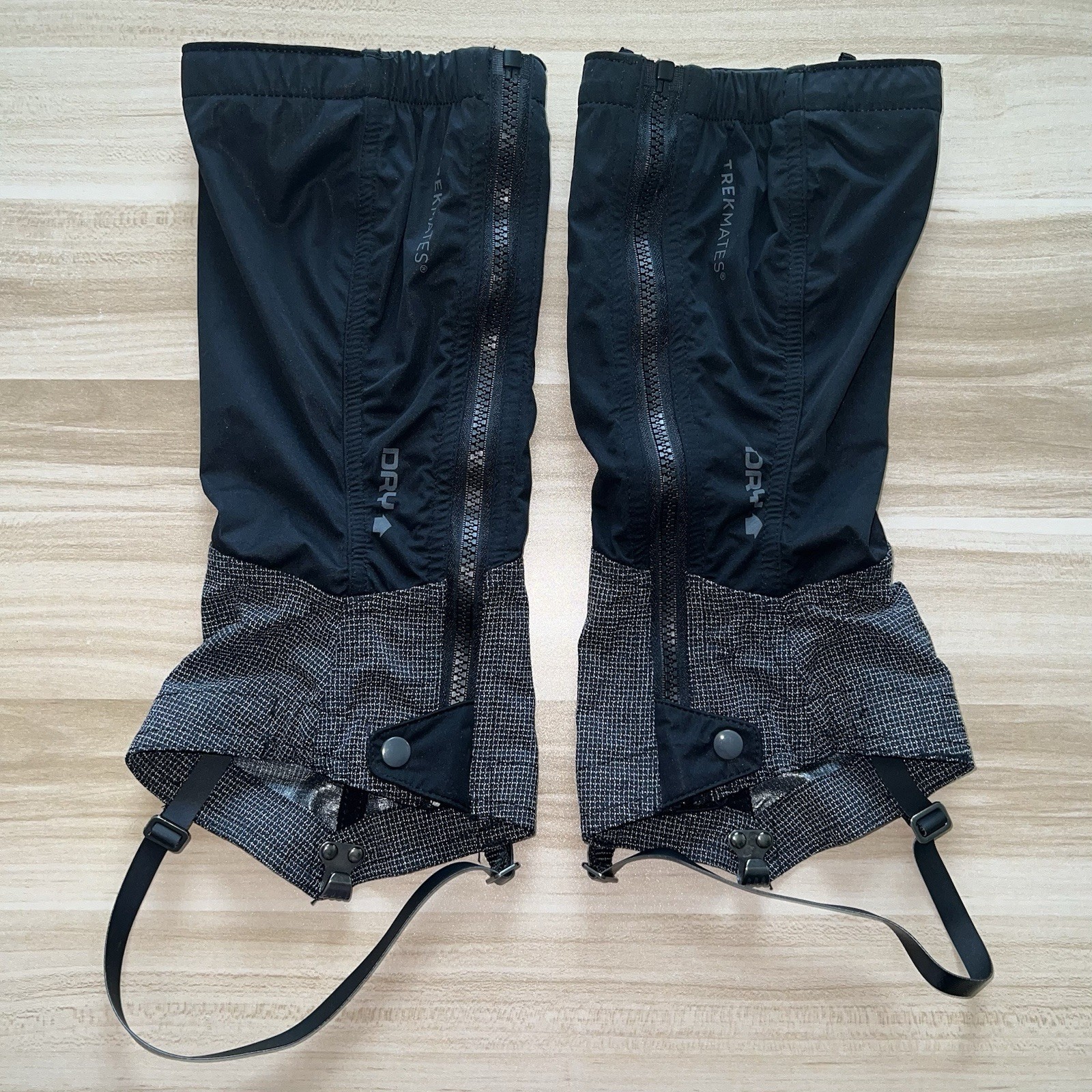 Trekmates Women's Cholet Dry Waterproof Walking Gaiters Black Size 2 US 7-11.5